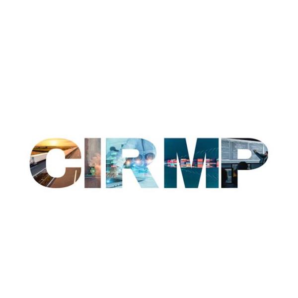 CIRMP letters in decorative graphic
